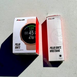 Polar ignite fitness watch